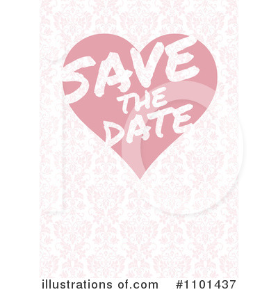 Royalty Free  Rf  Save The Date Clipart Illustration By Bestvector