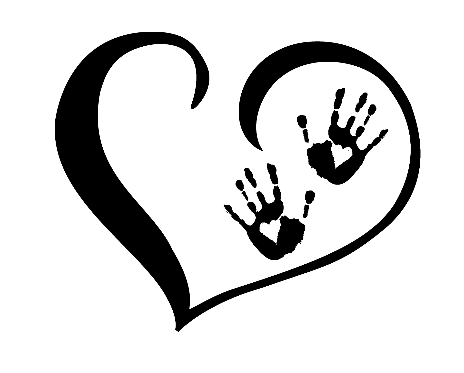 Handprints On My Heart Logo