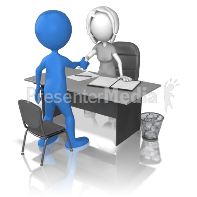 Woman Interview Hand Shake   Presentation Clipart   Great Clipart For