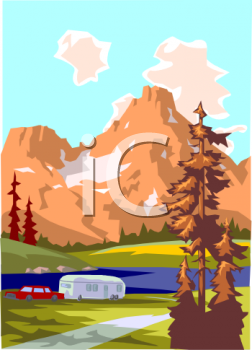 Camping And Animated Gifs A Camper Clipart Camping Clipart Over