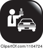 Car Key Icon Black And White Car Sales Men Icon Black And Gold Car