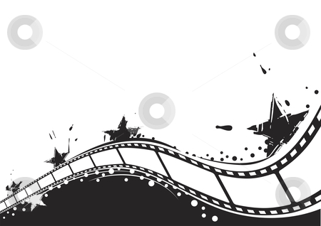 Film Background Stock Vector Clipart Cinema Theme Background With