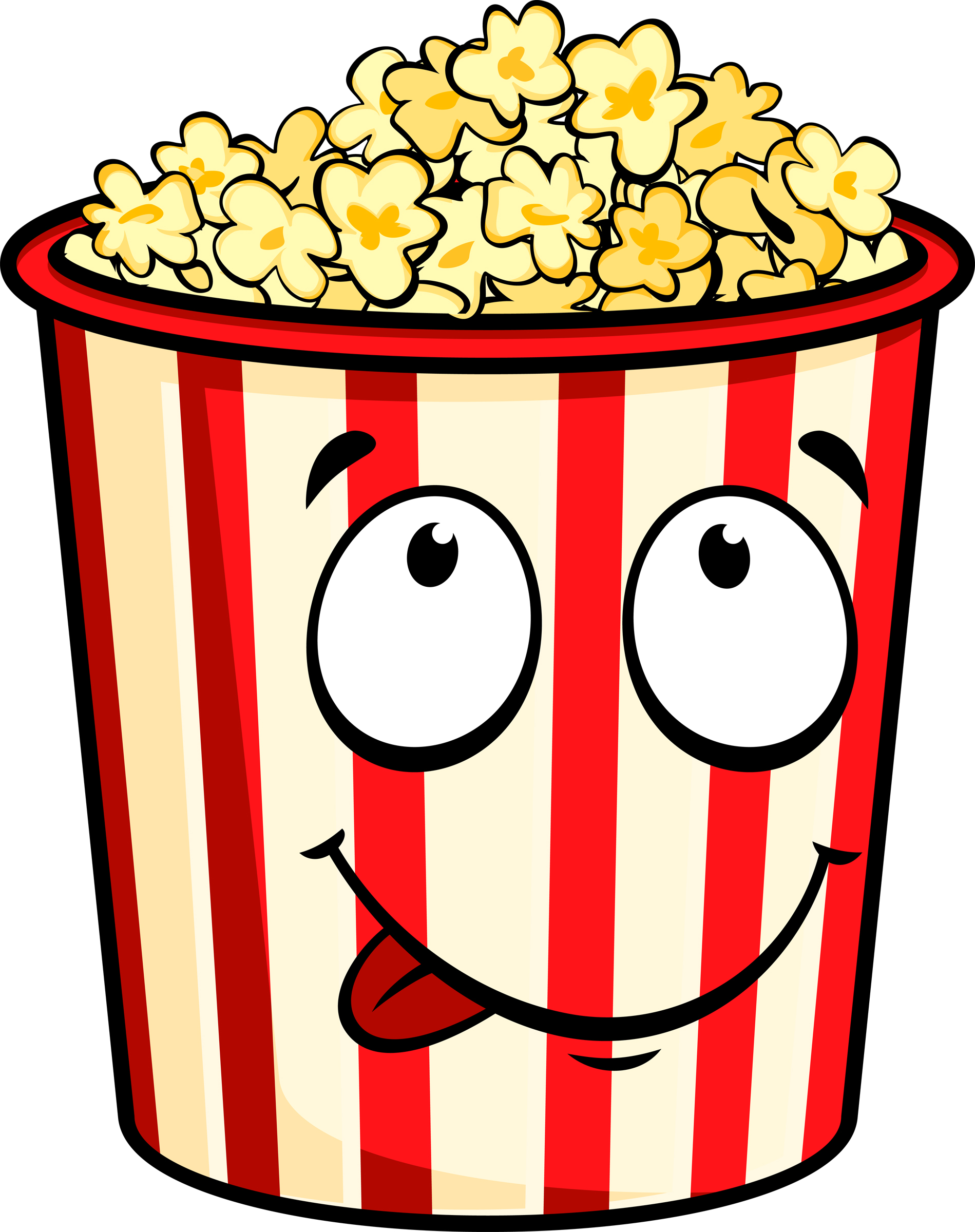 Popcorn Popping Clipart