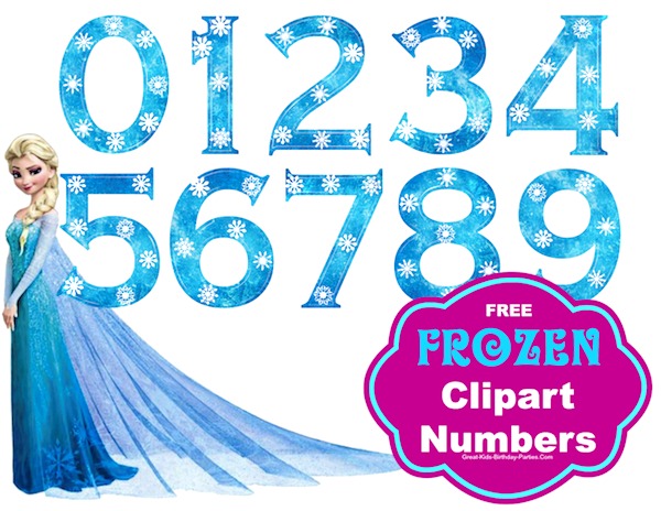 Clipart Size Great For Frozen Birthday Party L Great Kids Birthday