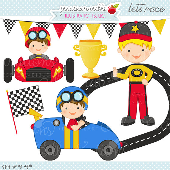 Clipart   Commercial Use Ok   Race Car Driver Graphics Racing Clipart