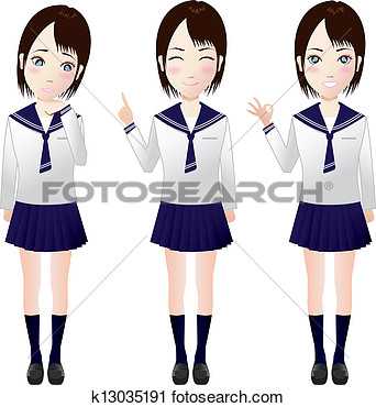 Clipart   High School Students  Fotosearch   Search Clip Art