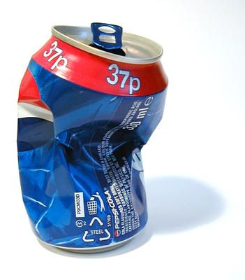 Crushed Soda Can Clip Art