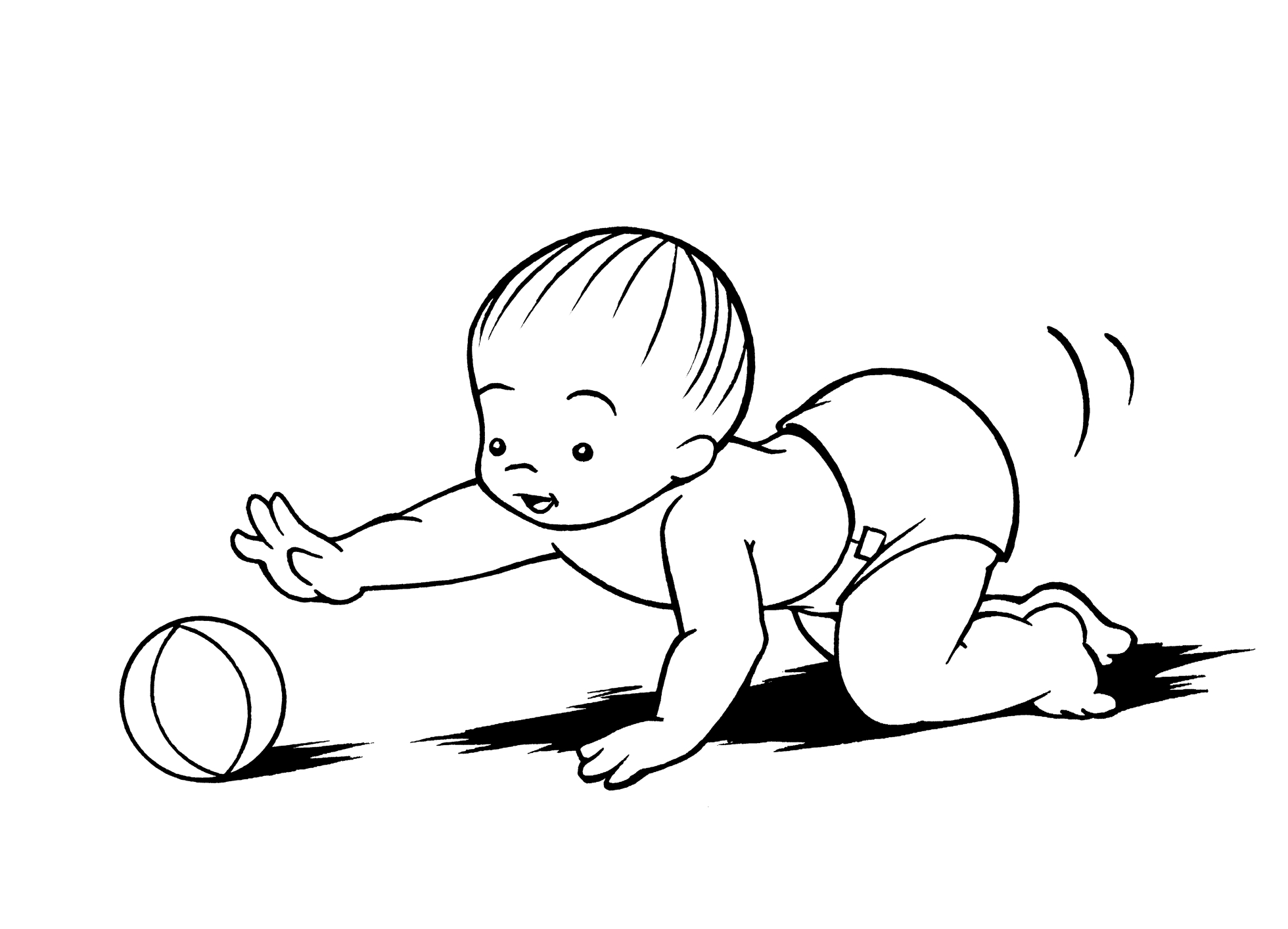Baby Crawling Drawings Images   Pictures   Becuo