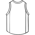 Basketball Jersey With Number Vector Eps