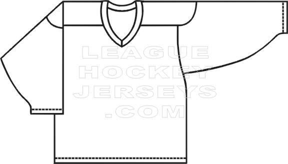 Show Me More A Blank Hockey Jersey Colouring Pages