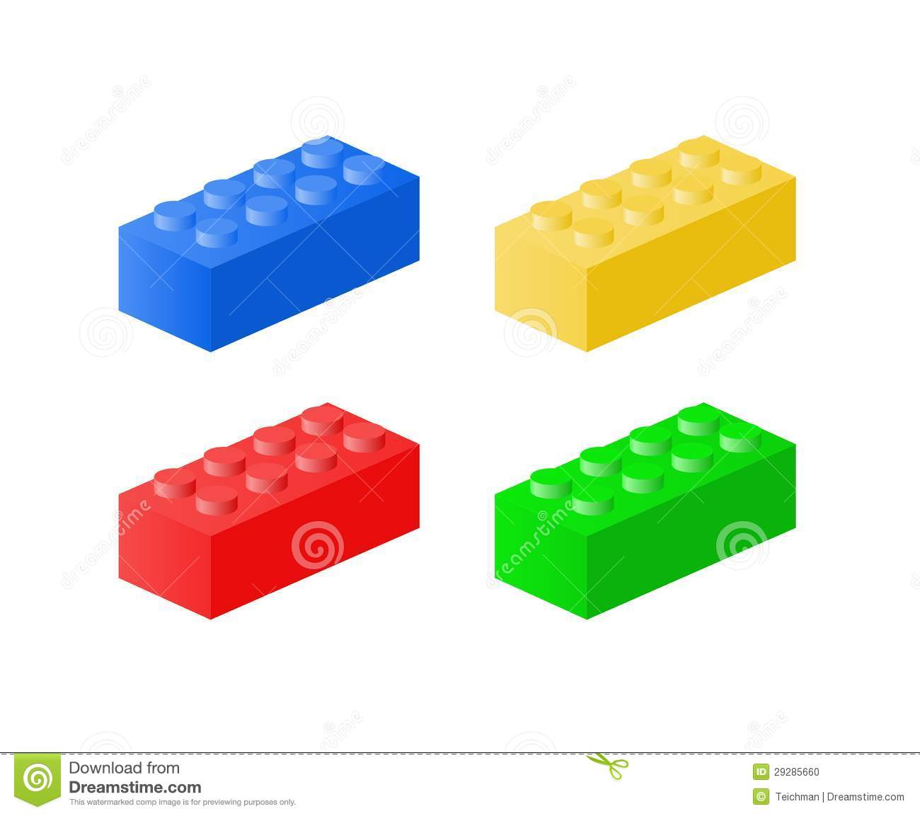 Lego Blocks Clipart