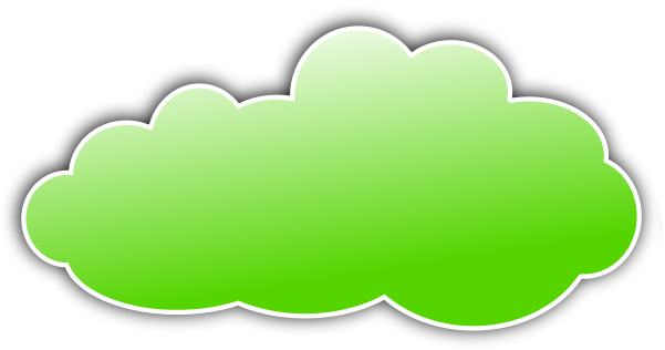 Wpclipart Com Weather Clouds Color Clouds Color Cloud Green Png Html