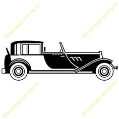 Clipart 10500 V 46   1920s Classic Car Mugs T Shirts Picture Mouse