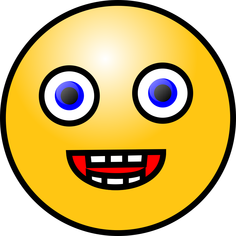 Emoticons  Laughing Face By Nicubunu   Laughing Face