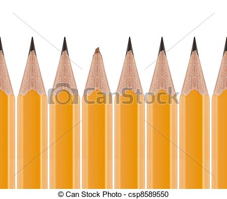 Stock Photography Of Broken Pencil And Sharp Pencils   Broken Pencil