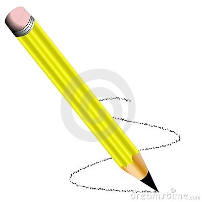 Unsharpened Pencil Clip Art