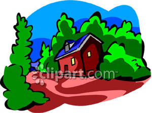 Cabin In The Woods Clip Art