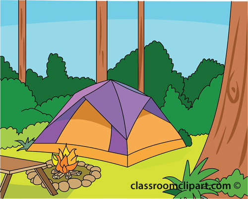 Camping   Camping Forest   Classroom Clipart