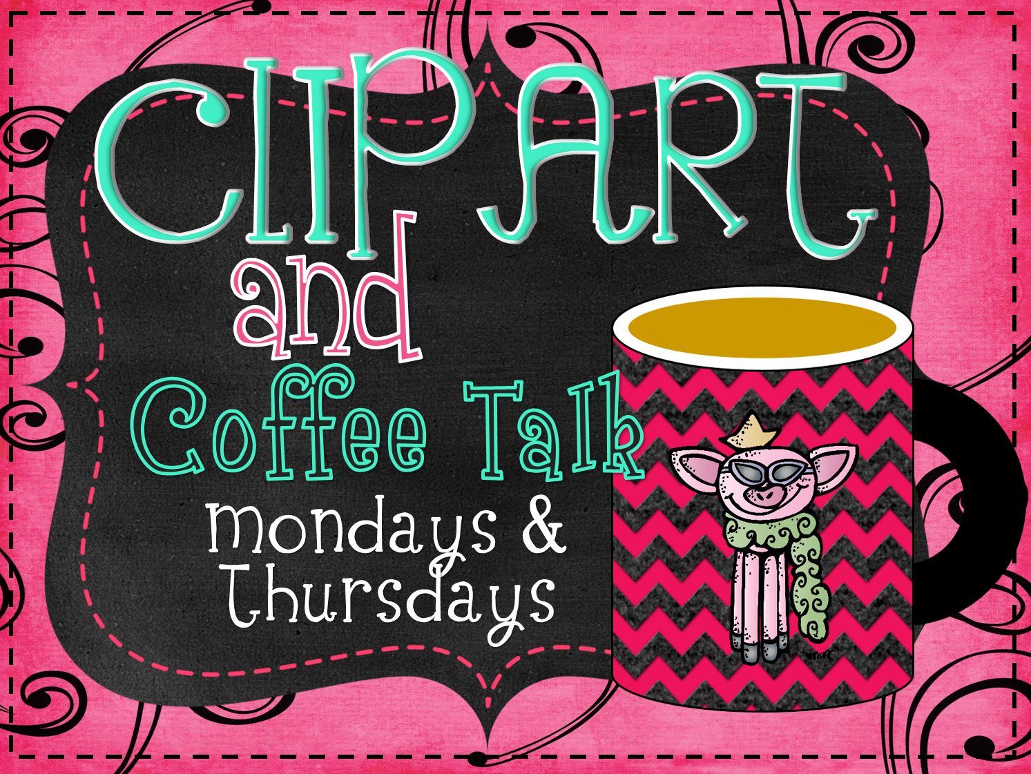 Clipart   Coffee Talk With Whimsy Workshop