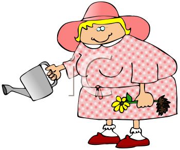 Fat Old Lady Clip Art Free
