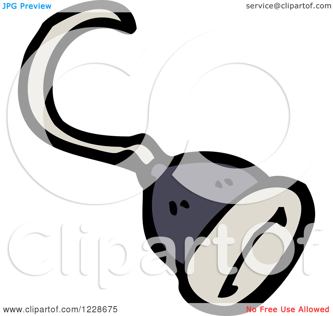 Clipart Of A Hook Hand   Royalty Free Vector Illustration By