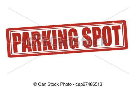 Vector Clip Art Of Parking Spot   Stamp With Text Parking Spot Inside