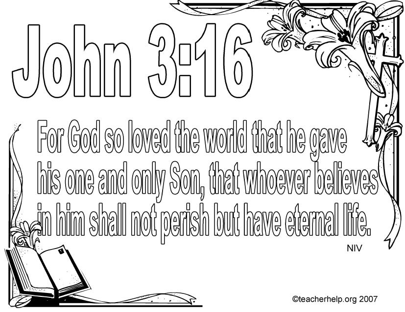 Section From The Holy Bible In The Book Of John 