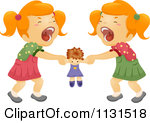 Two Sisters Clipart Cartoon Of Twin Sisters