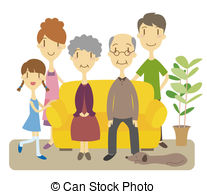 Generations Clipart And Stock Illustrations  28 Three Generations