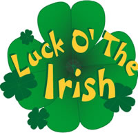 St  Patrick S Day Lucky Shamrock Clip Art