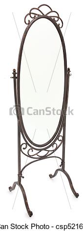 Standing Mirror Clipart Black And White Pictures Of Ornate Standing    