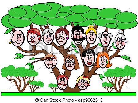 Vector   Family Tree   Stock Illustration Royalty Free Illustrations