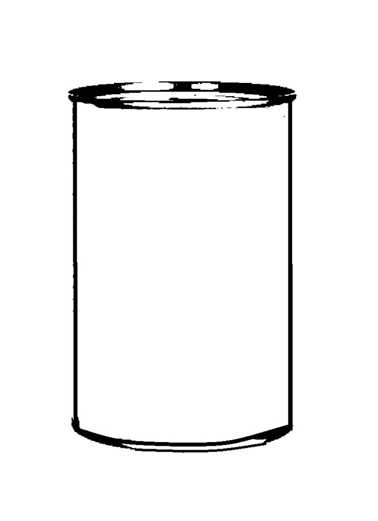 Blank Soup Can Blank Can Png