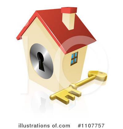 Royalty Free  Rf  House Clipart Illustration By Geo Images   Stock