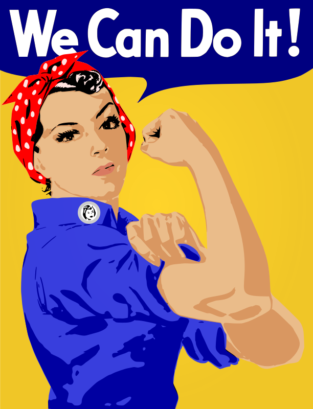 We Can Do It  By Worker   An Old Style Worker Poster Of A Lady Factory