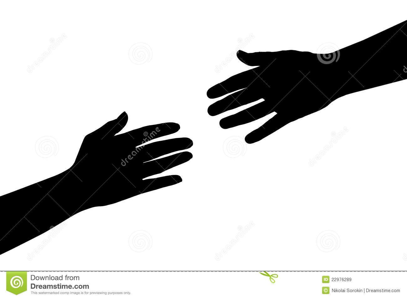 Helping Hands Royalty Free Stock Images   Image  22976289