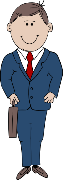 Businessman Cartoon Clip Art At Clker Com   Vector Clip Art Online