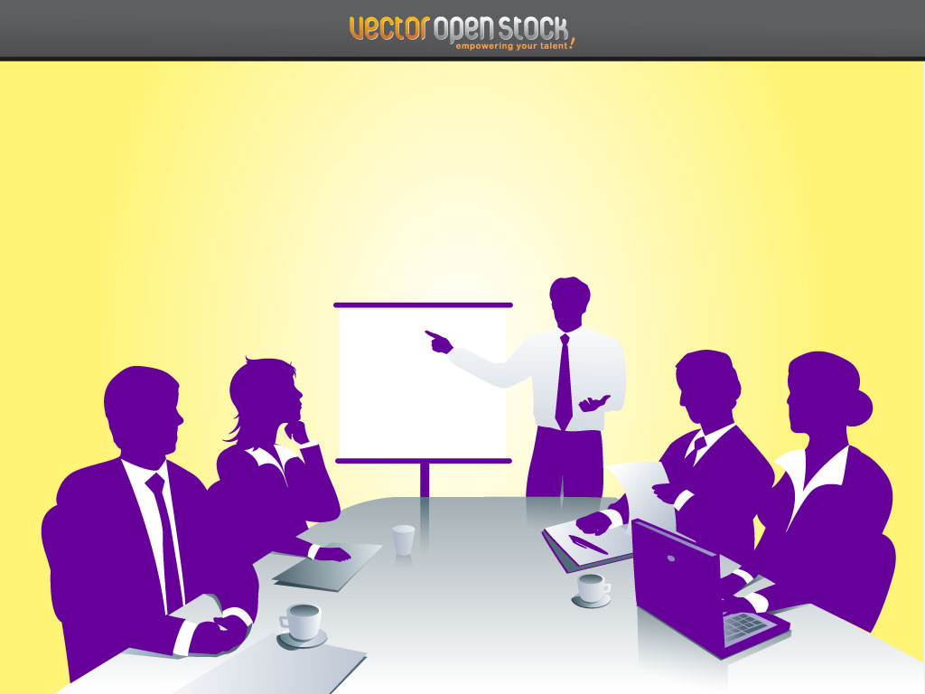 Business Meetings Clipart Business Meeting Scene
