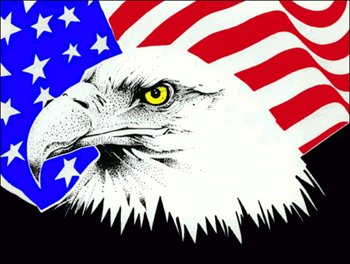 Free Clip Art  American Patriotic Eagles Clip Art For The 4th Of July