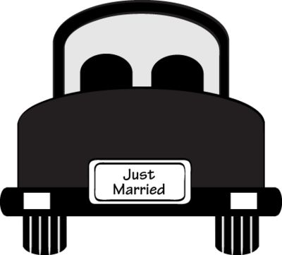 Married Limo Clip Art Wedding Clip Art Car Clip Art Free Clipart