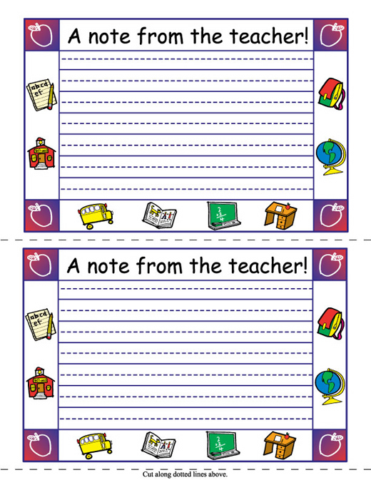 Teacher Note Clip Art At Lakeshore Learning