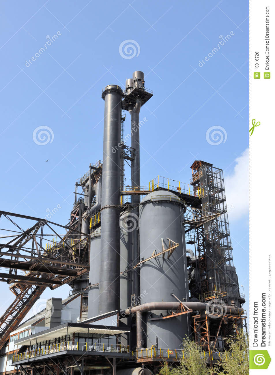 Steel Mill Royalty Free Stock Image   Image  13016726