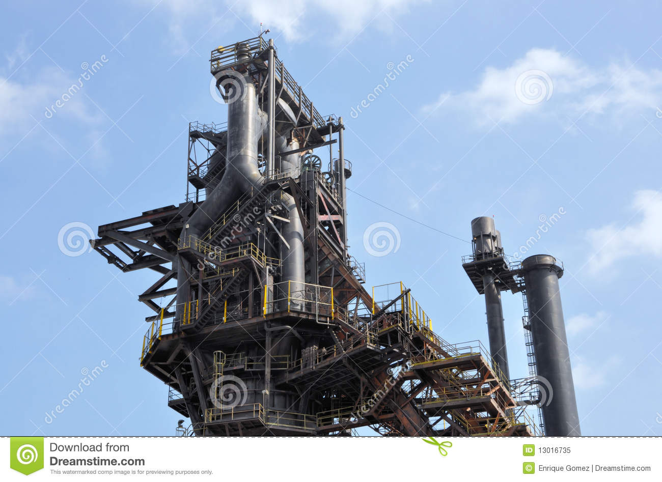 Steel Mill Royalty Free Stock Photo   Image  13016735