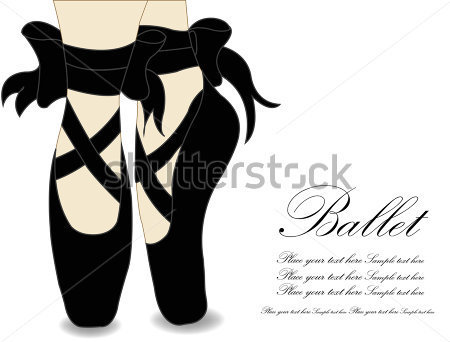 Ballet Shoes Ilustra  O Vetorial Clip Arts   Clipartlogo Com