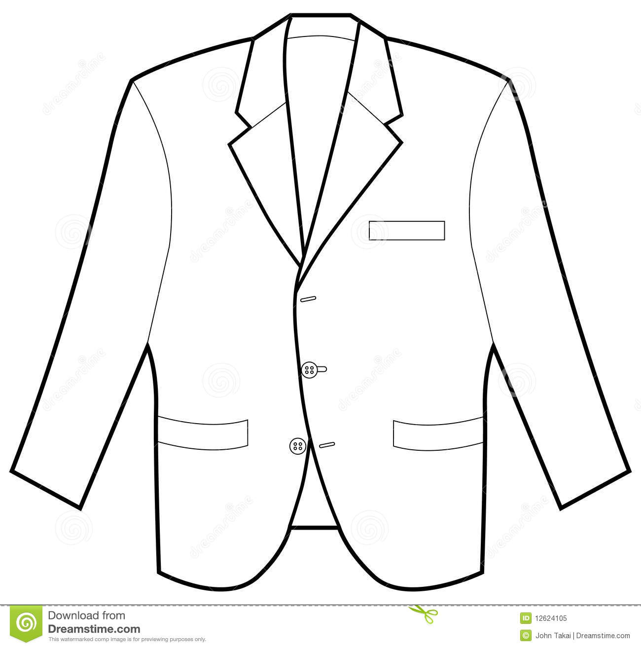 Formal Jacket Royalty Free Stock Photo   Image  12624105