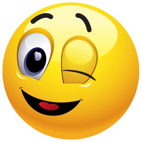 Winking Emoticon Send This Wink In A Chat Message Or Post To An Fb