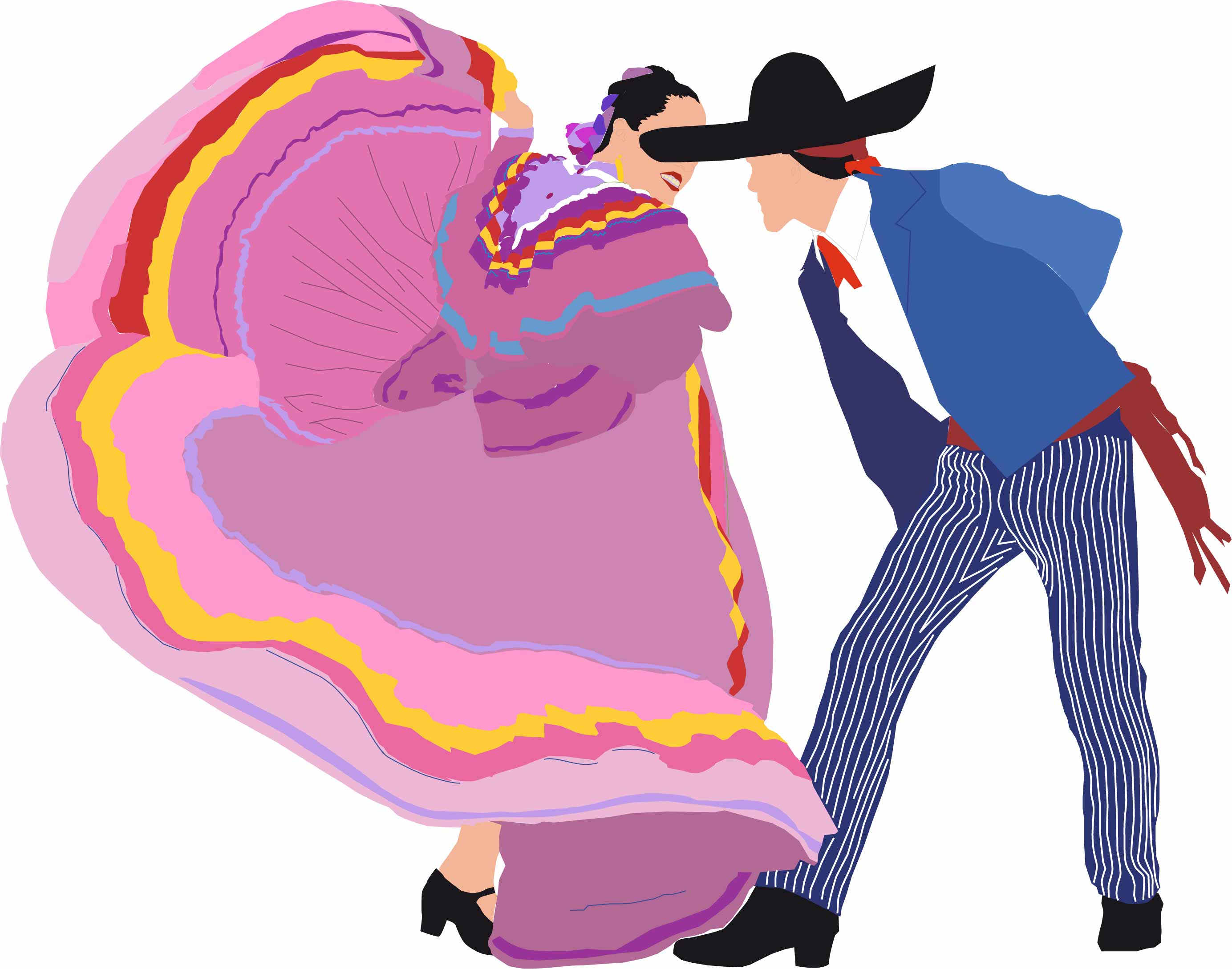 Folklore Mexican Dance By Mirandadesings On Deviantart
