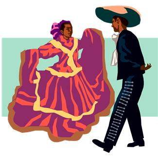 Mexican Dancers Clip Art   Cliparts Co
