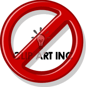 Royalty Free Not Allowed Clipart Image Picture Art   167483