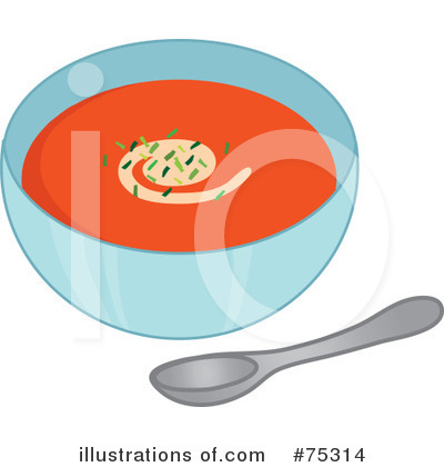 Soup Clipart  75314   Illustration By Rosie Piter